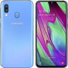 Smartphone Samsung Galaxy A40 Dual SIM modrá 